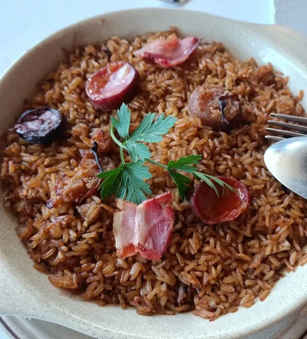 Arroz de pato — O Tipico, a tasco in Águeda